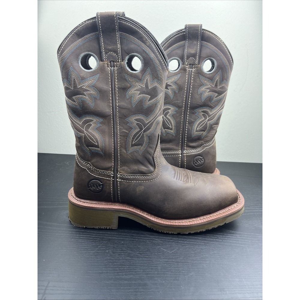 Double H Haddie 1 Boots Womens 7.5M DH2411 Western Leather NWOT